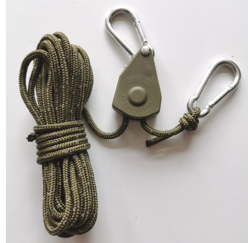 🪢Tragbares verstellbares Fix-Campingseil🌳