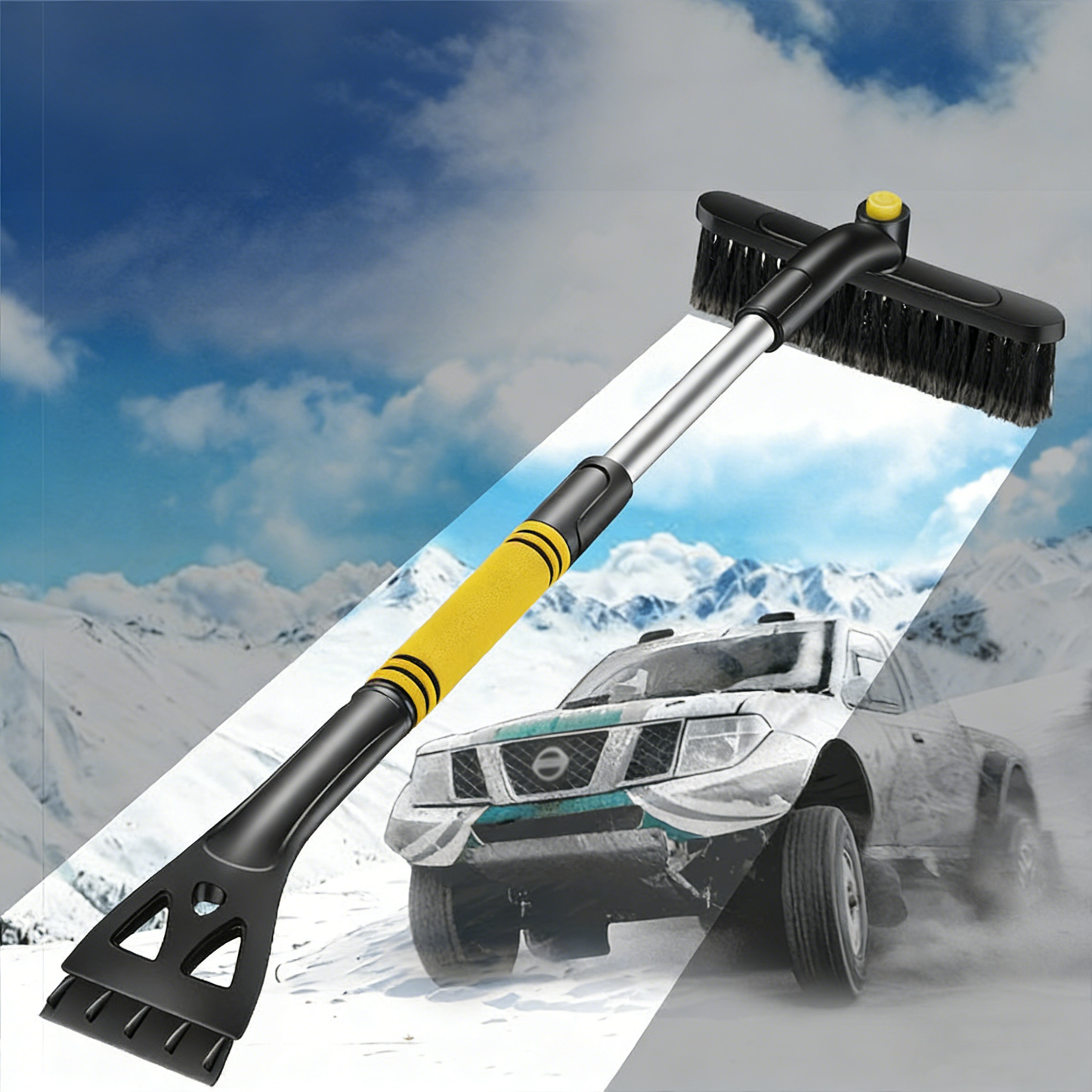 ✨Heißer Sale 50% Rabatt🚗Multifunktionales Schneeräumgerät für Autos