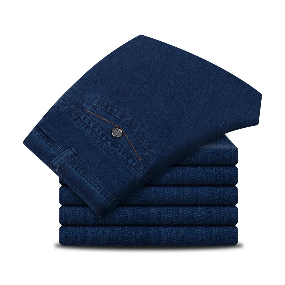 Heißer Verkauf-40% RABATT🔥Herren Jeans mit hoher Taille und geradem Schnitt