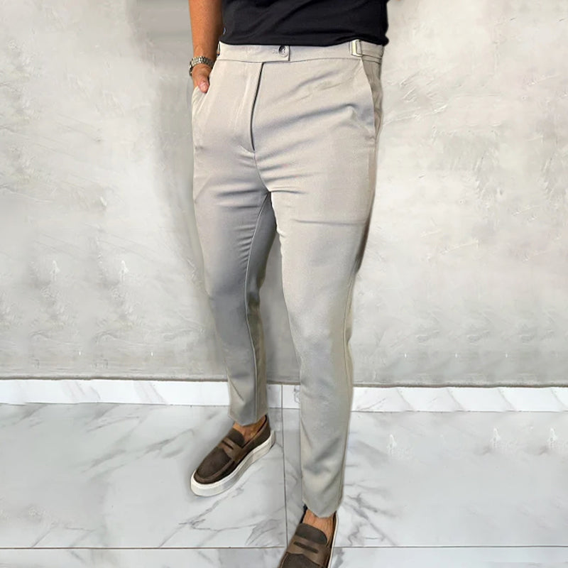 Stretchhose im Slim Fit für Herren