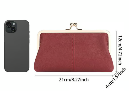 💥Lange Geldbörse aus hochwertigem Echtleder – ✨Zeitlose Eleganz, unschlagbarer Preis💕