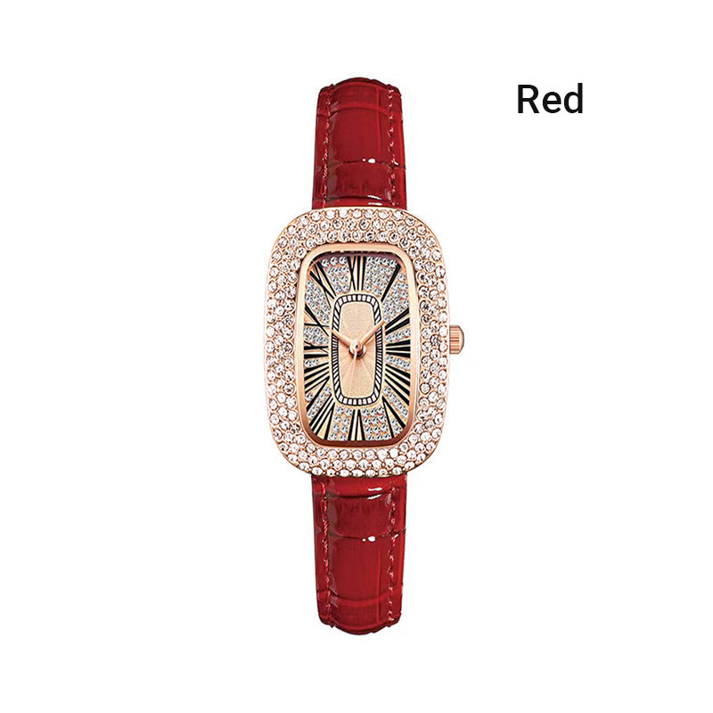⌚💎Frauen Platz Luxus Kristall Strass Diamant Uhren