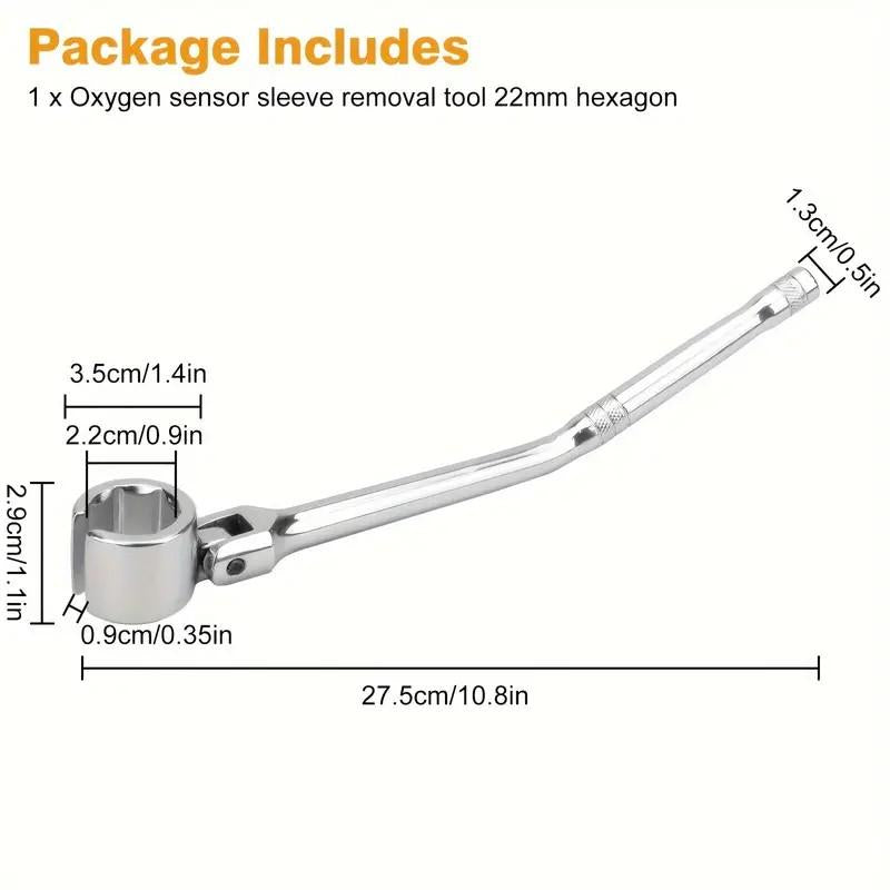 Sauerstoffsensor-Schraubenschlüssel mit flexiblem Kopf