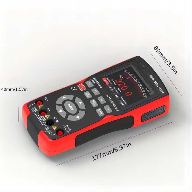 Rechargeable Multifunctional Handheld Oscilloscope