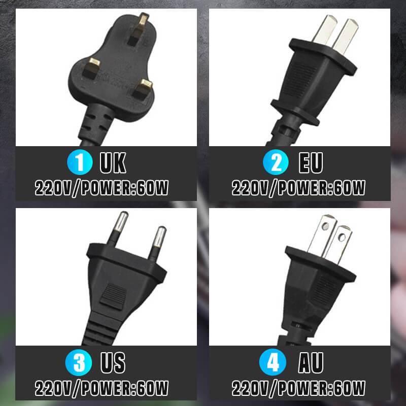 Lötkolben-Draht-Set mit verstellbarer Temperatur