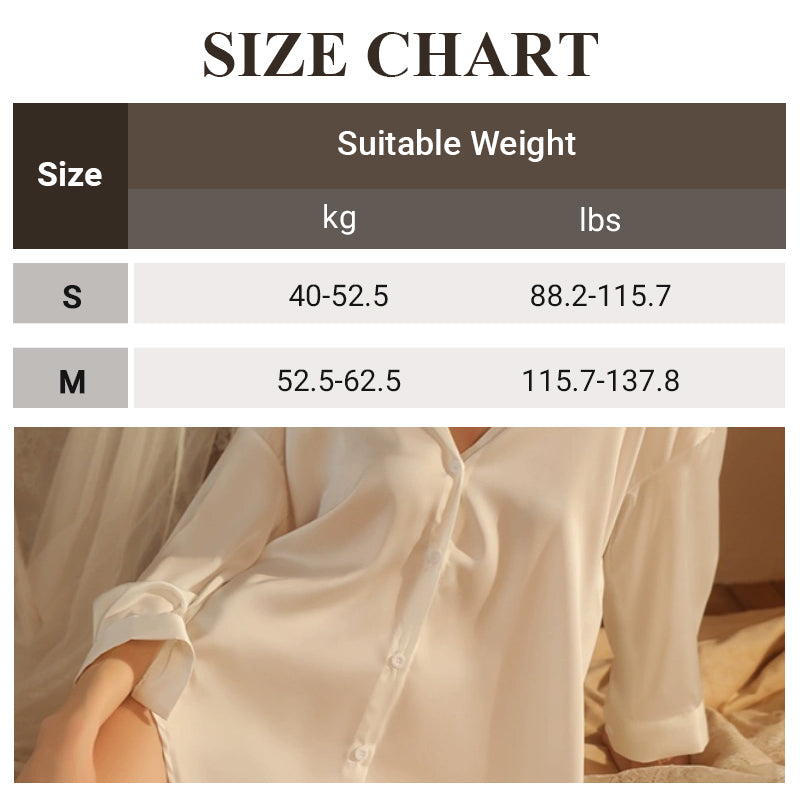 🌸Sei eine sexy Frau, genieße ein sexy Leben 🌸Sexy lockeres Damen-Schlafshirt Kaufen Sie 2 gratis Versand