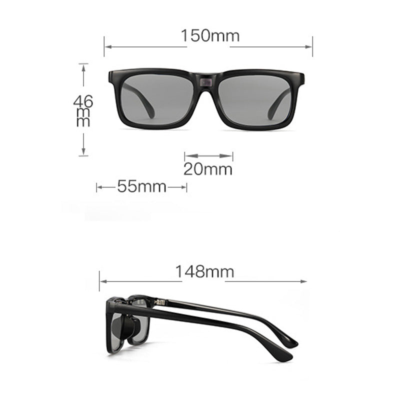 🔥Modische polarisierte Sonnenbrille mit Lichtsensorik-Technologie