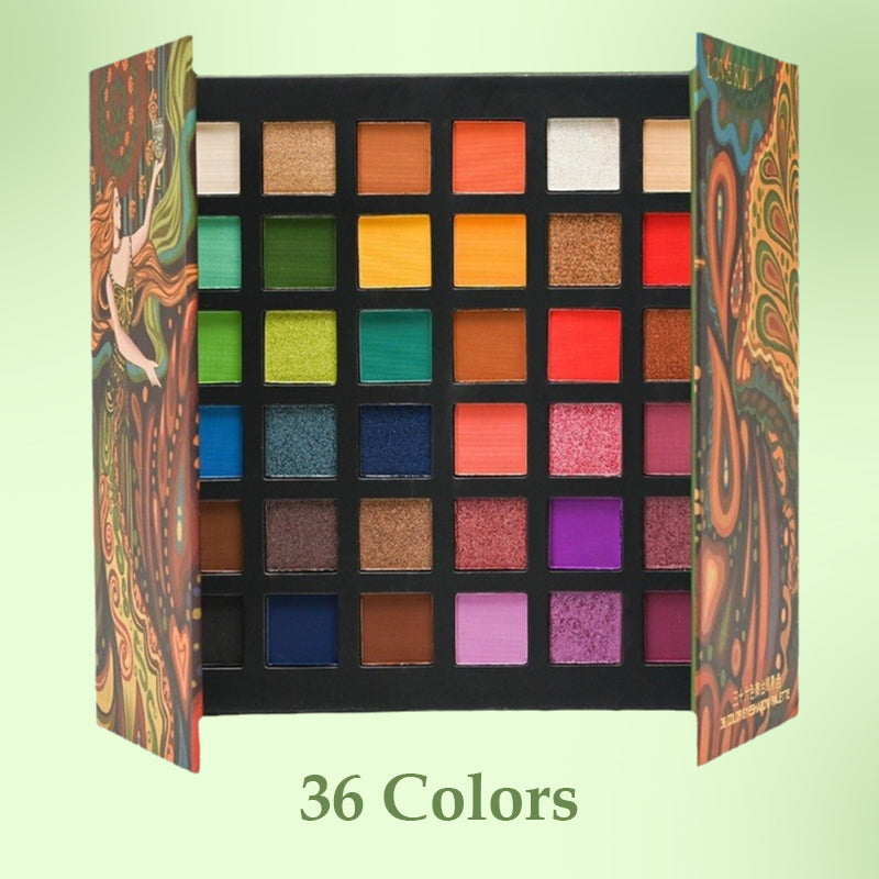 🎁Lidschattenpalette mit 36 vielseitig einsetzbaren Farben