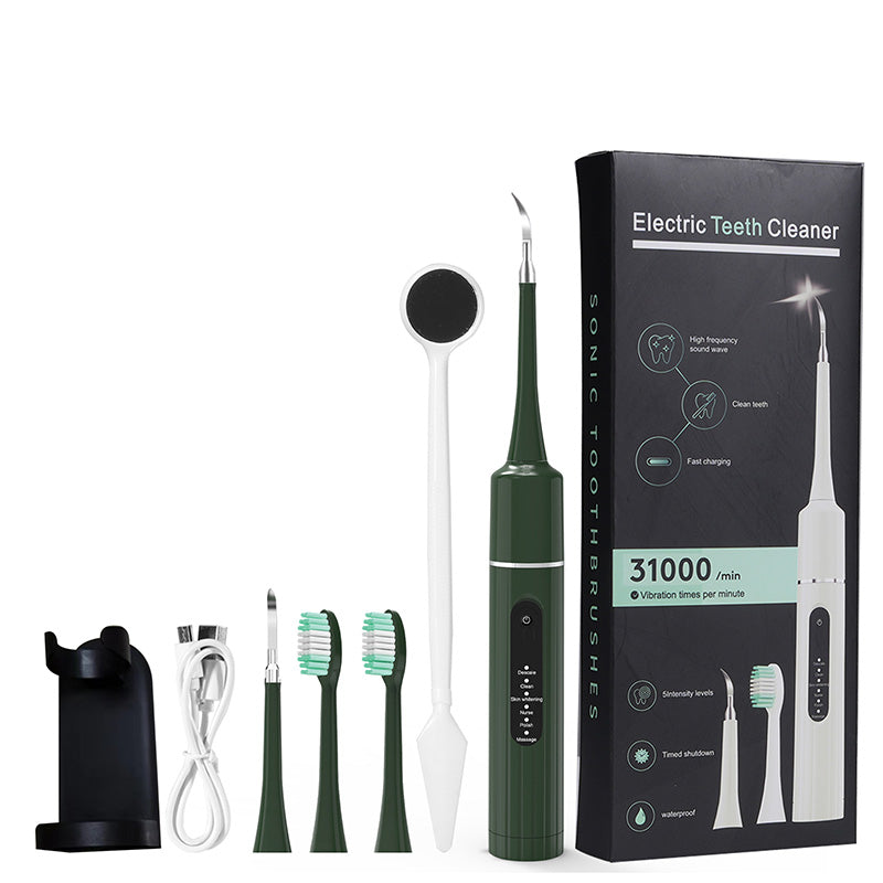 🔥🦷Professioneller Ultraschall-Zahnreiniger mit mehreren Funktionen und Geschwindigkeiten