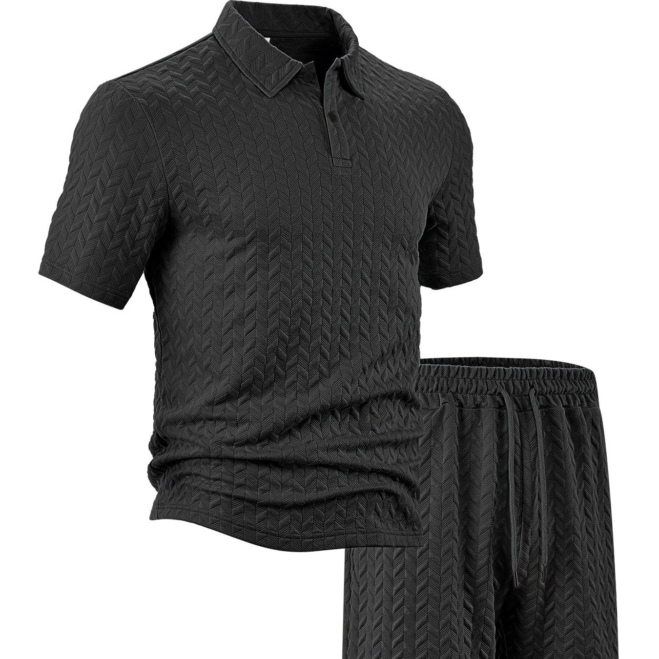 🔥 Zweiteiliges Herren-Set aus Freizeithemd und Shorts