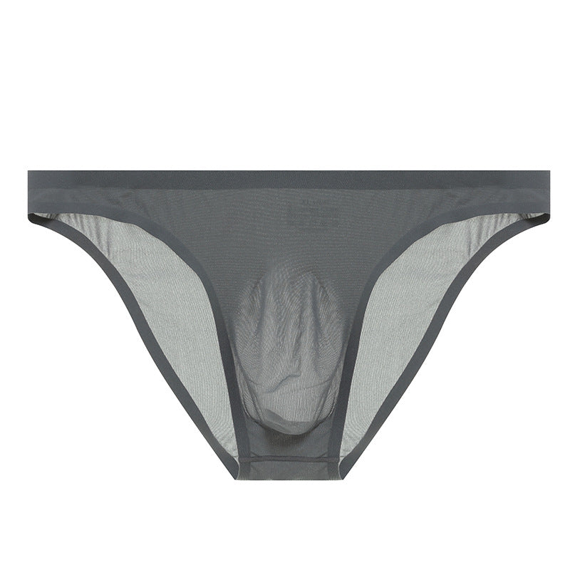 🍌Sexy, ultradünne und halbtransparente Herrenunterwäsche mit 3D-geformtem Beutel