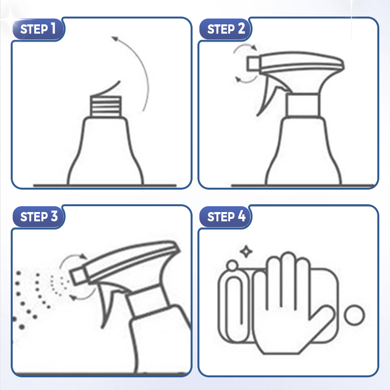 50 % RABATT🧼 Professioneller Kühlschrankreiniger | Kraftvolle Fettentfernung und Desinfektion ✨ Solange der Vorrat reicht