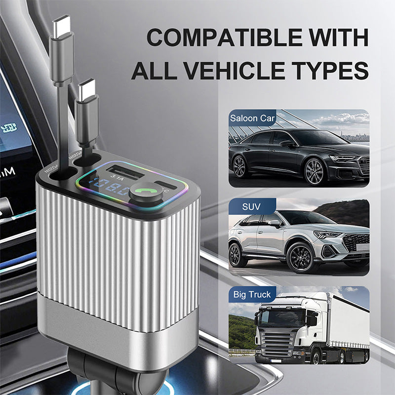 2-in-1 Ladegerät & Auto-Bluetooth-Player 🚗💡🔋