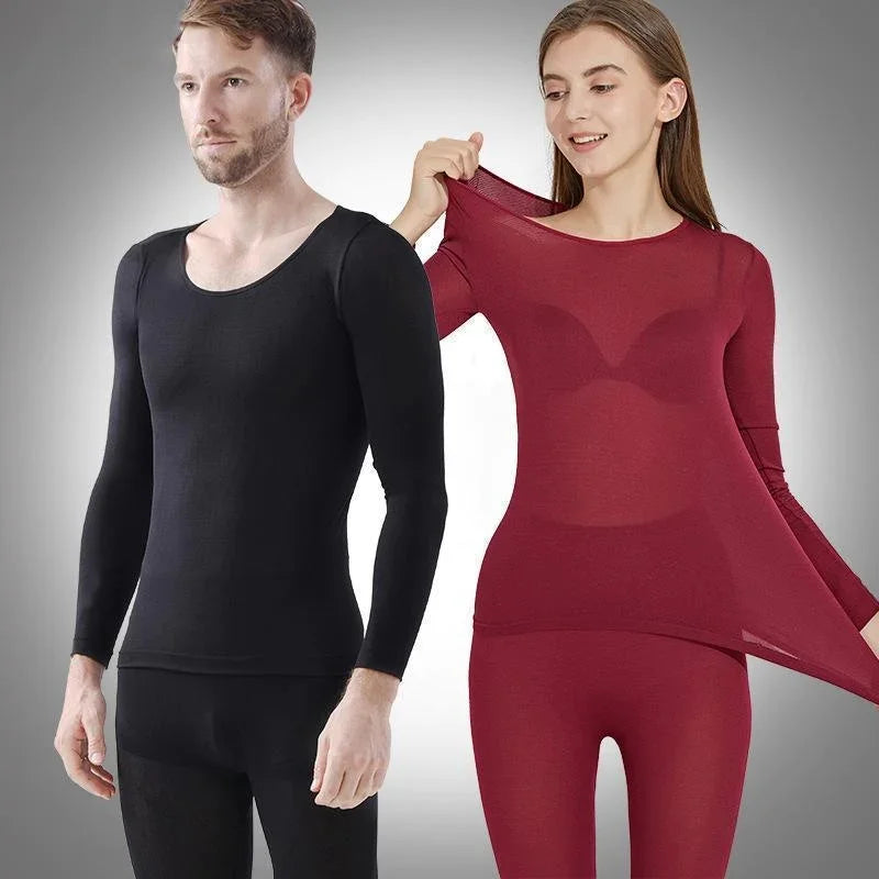 Ein Must-Have für Herbst und Winter🔥nahtlose elastische Thermounterwäsche