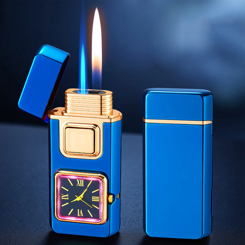 🕒 Zeitlich begrenzter Flash-Sale: 50 % Rabatt! ✨ Multifunktionales Feuerzeug mit integrierter Uhr – elegant und tragbar 🔥⌚