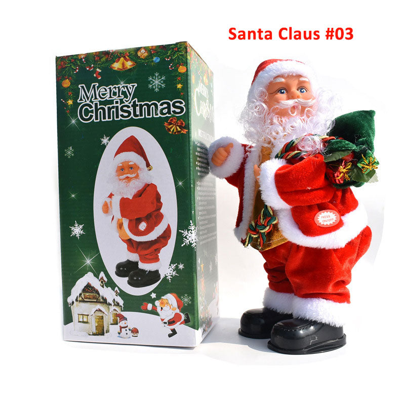 🔥Weihnachtsrabatt 50 %🎄🎁🎅Elektrischer tanzender Musik-Weihnachtsmann