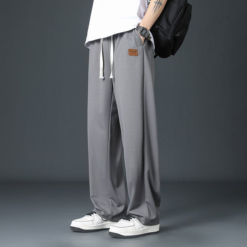 Lässige, leichte, schnelltrocknende Stretch-Herrenhose mit geradem Bein