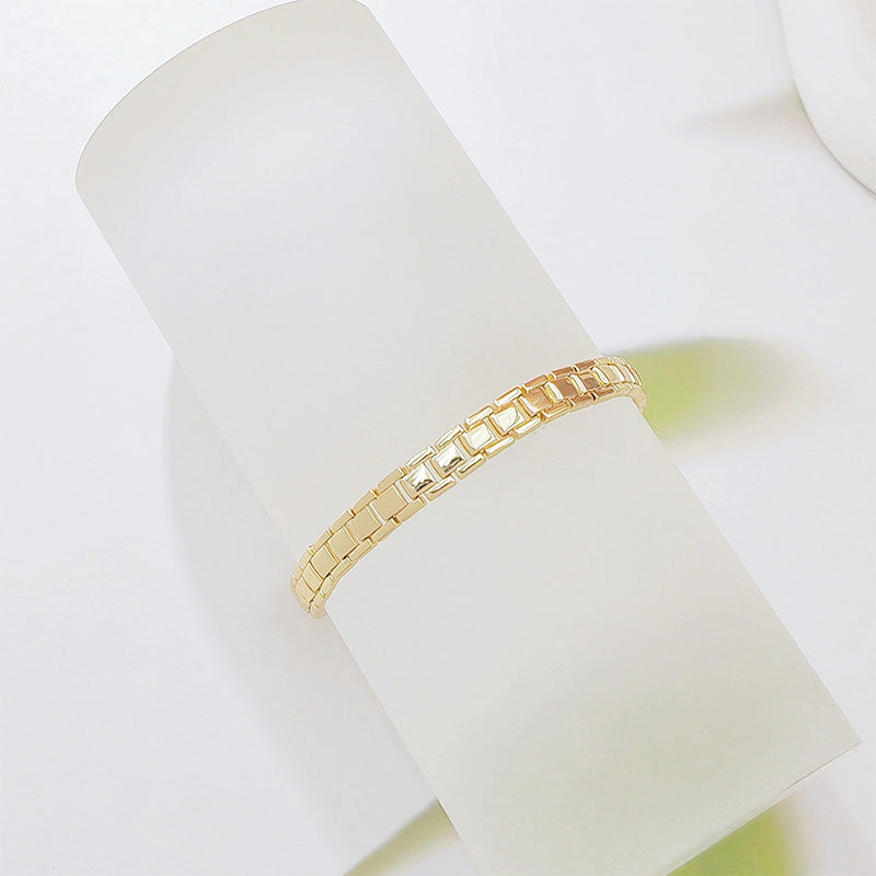 ✨ 50% RABATT! 🔷 Geometrisches Gliederarmband – Minimalistisch, modern & zierlich – Perfekt für den Alltag oder als dezentes Statement – angenehm zu tragen und vielseitig kombinierbar 💫