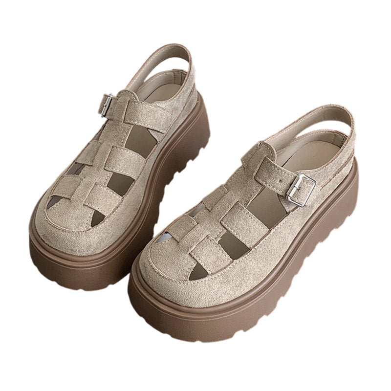 đ˘Mid-Season Sale: â50% nur fĂźr kurze Zeitâ°Damens Plateau-Sandalen mit dicker Sohle â Bequem, stylisch & perfekt fĂźr den Sommer đĄ
