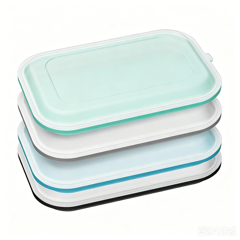 đ±âš Tragbare Lunchbox aus lebensmittelechtem Silikon â 50% RABATT! BPA-frei, auslaufsicher, faltbar â perfekt fĂŒr Arbeit, Reise & Picknick. đ„đȘ
