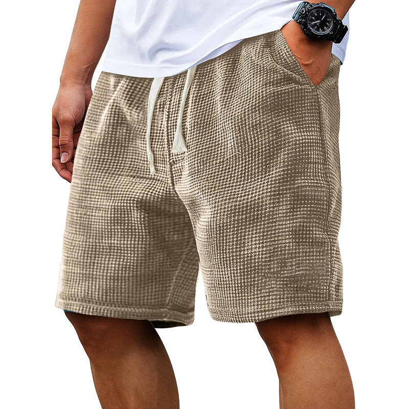 🩳 50% RABATT! 🌿 Atmungsaktive Waffel-Herren-Freizeitshorts – Leicht, elastischer Bund & lässiger Schnitt – Ideal für warme Tage, Freizeit oder einen entspannten Look – bequem & vielseitig ☀️✨