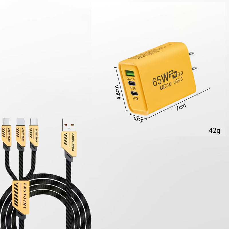 120W 4-Port Schnellladegerät