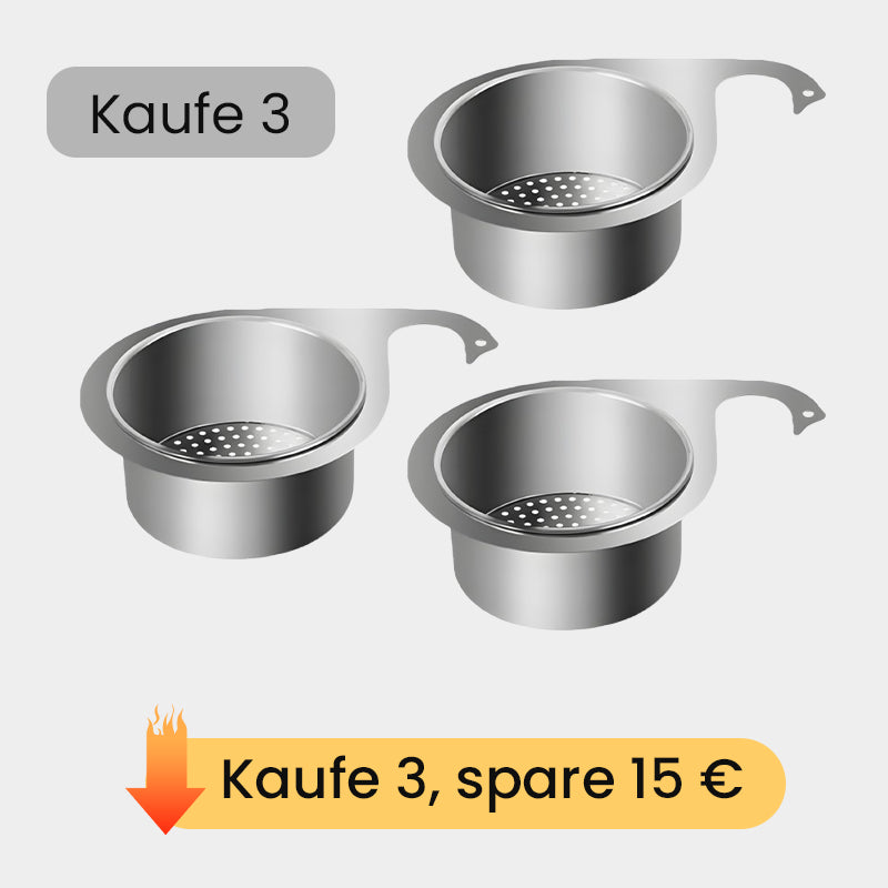 Vielseitiger Hänge-Siebkorb für die Spüle