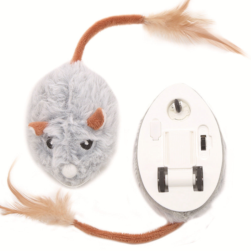 đ±50 % RABATTâš Intelligente elektrische Spielzeugmaus fĂŒr Katzen, beweglich, weckt den Jagdtrieb Ihrer Katze