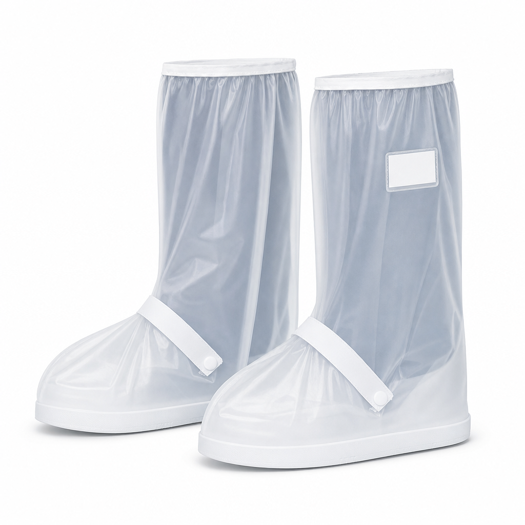 Wasserdichte, hochschließende Silikon-Regenschuhüberzieher