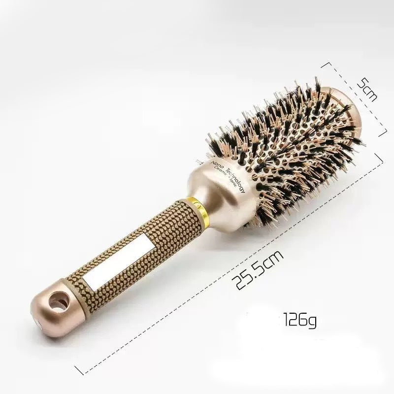 💇Professionelle Rundhaarbürste für mehr Volumen – Belüfteter Bürstenkopf, ergonomischer Griff, Salon-Ergebnisse ✨