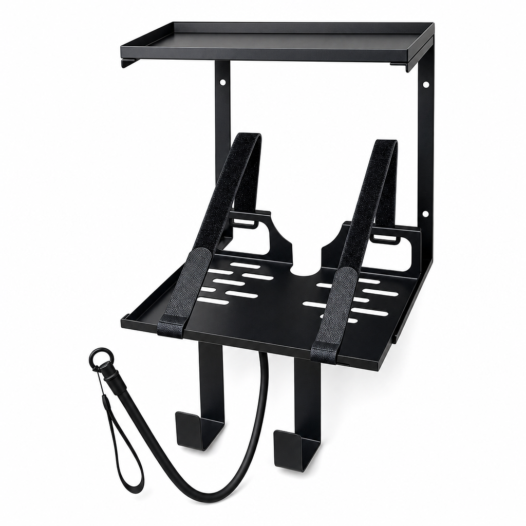 🏠 CPAP-Nachttisch-Organizer & Wandregal | Sicher und platzsparend