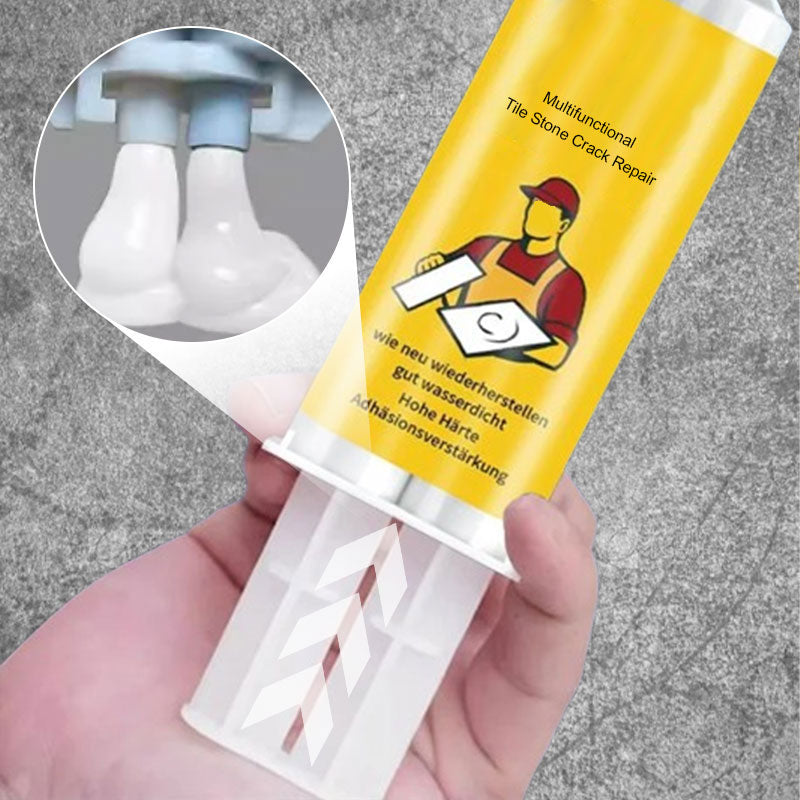 🔥Heißer Verkauf 60% Rabatt✨Multifunktionales Reparatur-Set für Risse in Fliesen und Steinen