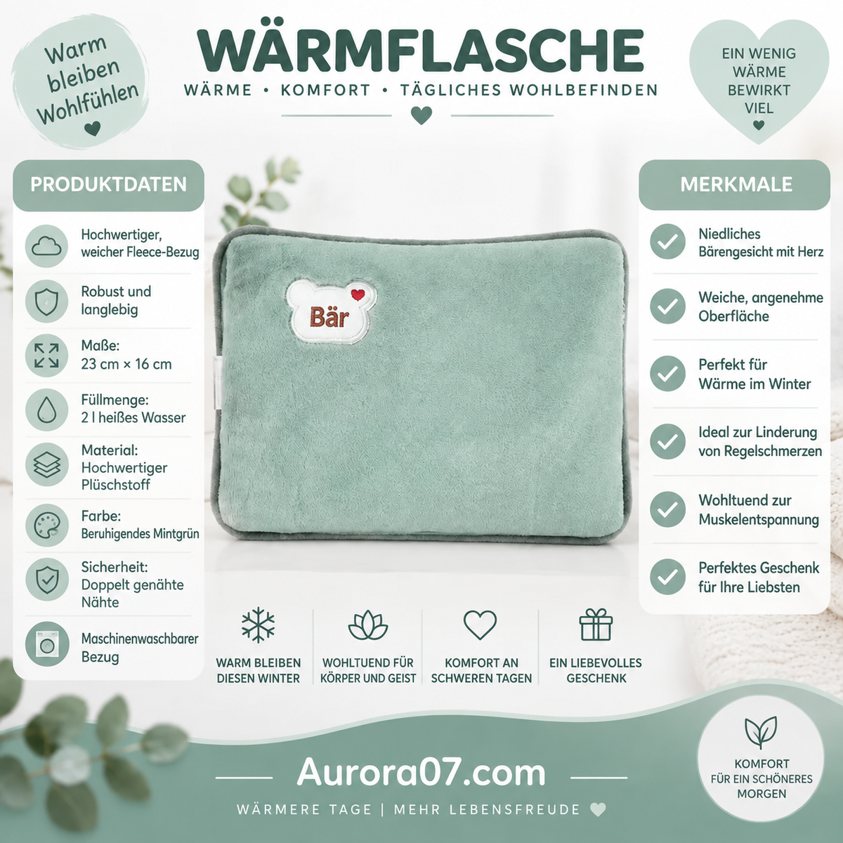 🔥 Wiederaufladbare explosionsgeschützte Wärmflasche – schnelle Heizung, automatische Abschaltung, langanhaltende Wärme