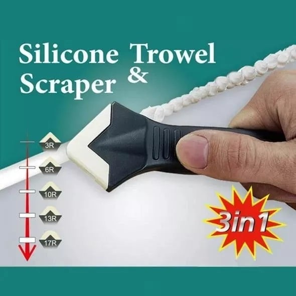 🔥 Heute -50 %! 🔧 3-in-1 Silikon-Fugenwerkzeug – entfernen, auftragen & glätten mit nur einem Werkzeug