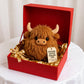 🎅Weihnachtsvorverkauf 50 % RABATT🎁Plüschtier Highland Cow zur emotionalen Unterstützung🎉