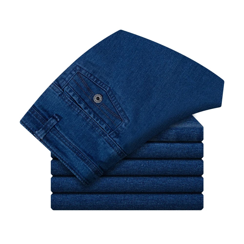 Heißer Verkauf-40% RABATT🔥Herren Jeans mit hoher Taille und geradem Schnitt