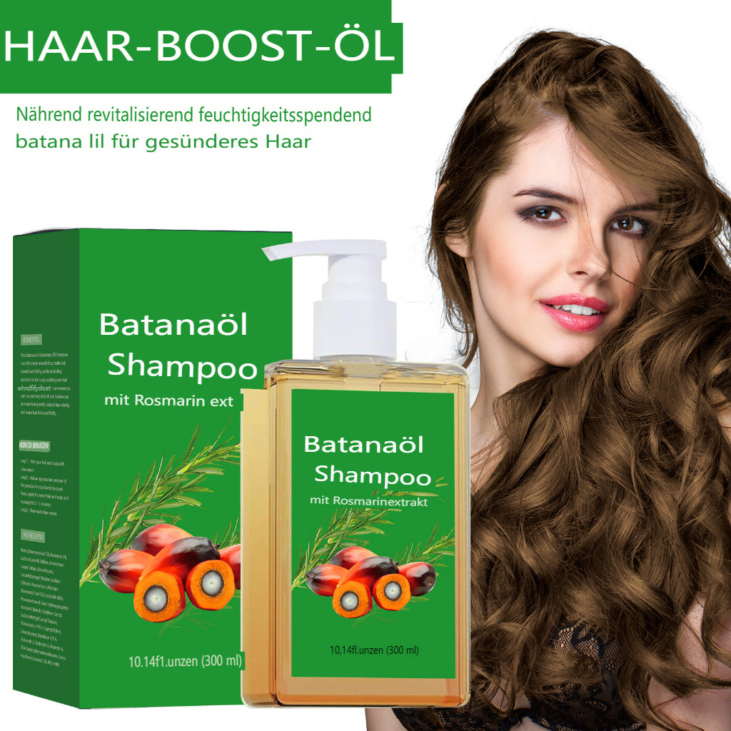 Haare stabil wie Baumwurzeln！Batana Oil Shampoo mit Rosmarinextrakt