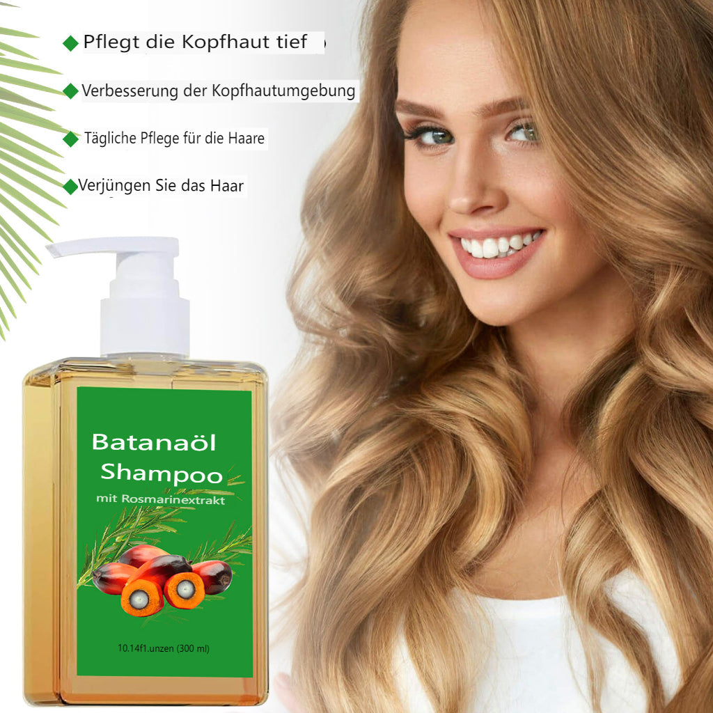 Haare stabil wie Baumwurzeln！Batana Oil Shampoo mit Rosmarinextrakt