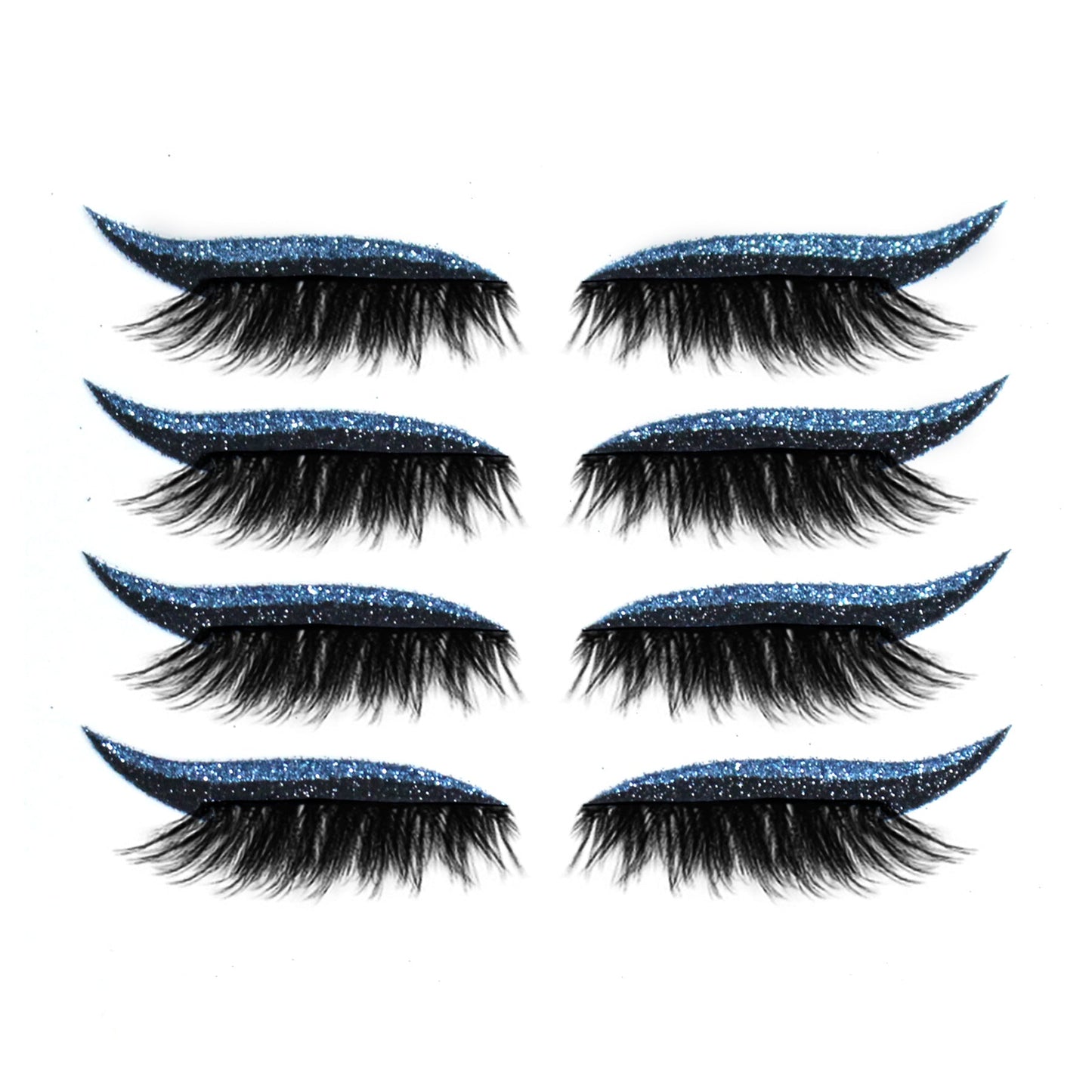 ✨✨Einteiliger und wiederverwendbarer Aufkleber für Eyeliner und Wimpern