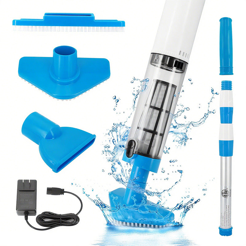🎁BIS ZU 50 % RABATT⏳ 3-in-1 Kabelloser Wieder - aufladbarer Poolsauger mit Hochleistungs - motor