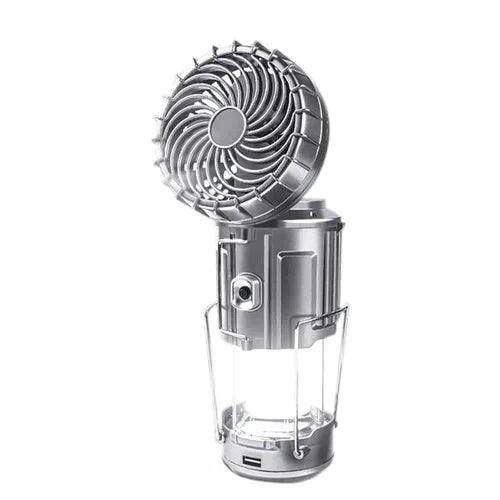 🌞Sommer-Schnäppchen 50% Rabatt🔥Tragbare LED-Camping-Laterne mit Ventilator💡