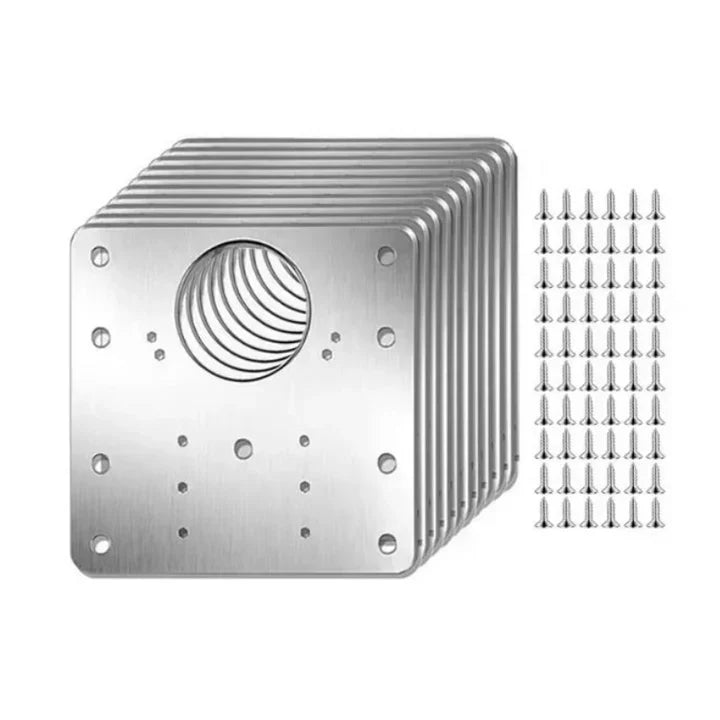 🏠HingePlate 1+1 GRATIS: DIY Möbelscharniere Reparatur Seitenplatte