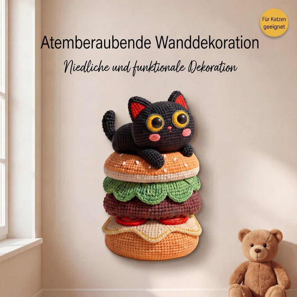 🐱Heißer Verkauf 50% Rabatt🔥Wandmontiertes Katzenkratzbrett ohne Installation