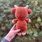 🎅Weihnachtsverkauf 50 % Rabatt!!🎄🔥Häkelanleitung für Highland Cow Amigurumi🐮 – DIY-Set & fertiges Plüschtier