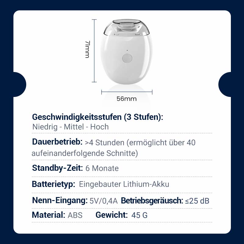 ✨✨Sonderangebot: nur 10,99 € pro Artikelh💅Universelle automatische Nagelfeile für Erwachsene und Kinder👶🔧