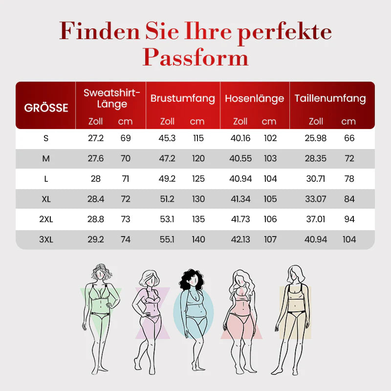 ⌛ Nur noch 3 Tage – 50 % auf alles! ⏰Damen-Glitzer-Zweiteiler: Pullover & Hose