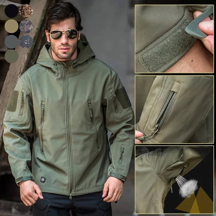 (🔥HEISSER VERKAUF JETZT 50 % RABATT) – Winddichte, wasserdichte Herrenjacke