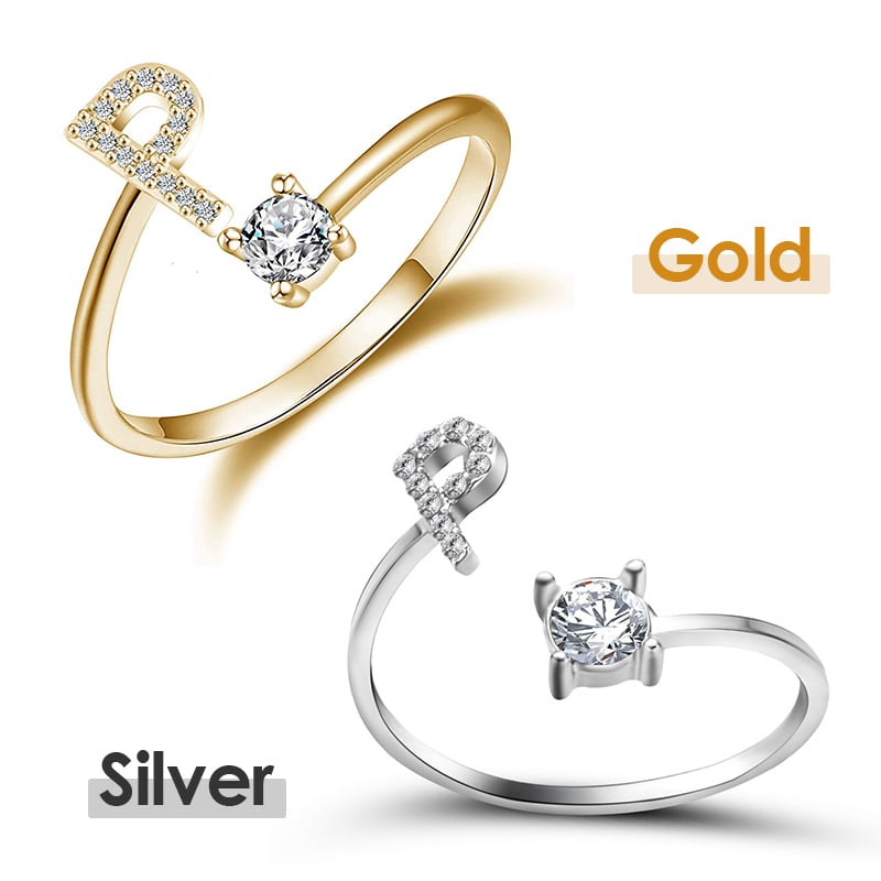 💍 50% RABATT! ❤️ Liebes-Initialen-Ring – Personalisierbar, verstellbar & perfekt als bedeutungsvolles Geschenk für dich oder deinen Lieblingsmenschen ✨
