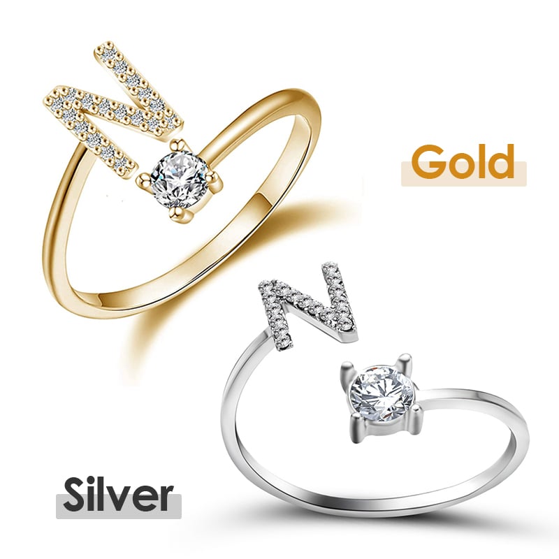 💍 50% RABATT! ❤️ Liebes-Initialen-Ring – Personalisierbar, verstellbar & perfekt als bedeutungsvolles Geschenk für dich oder deinen Lieblingsmenschen ✨