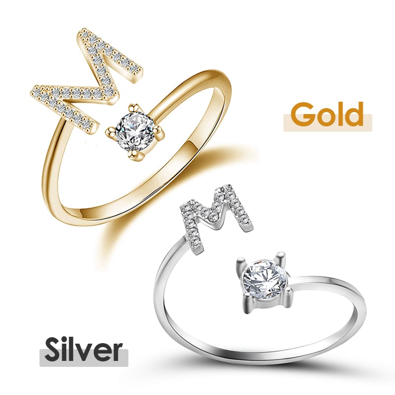 💍 50% RABATT! ❤️ Liebes-Initialen-Ring – Personalisierbar, verstellbar & perfekt als bedeutungsvolles Geschenk für dich oder deinen Lieblingsmenschen ✨